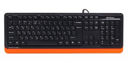  Зображення Клавіатура A4-Tech Fstyler FKS10 Orange 