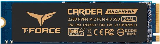  Зображення Накопичувач SSD  500GB Team Cardea Zero Z44L M.2 2280 PCIe 4.0 x4 NVMe TLC (TM8FPL500G0C127) 