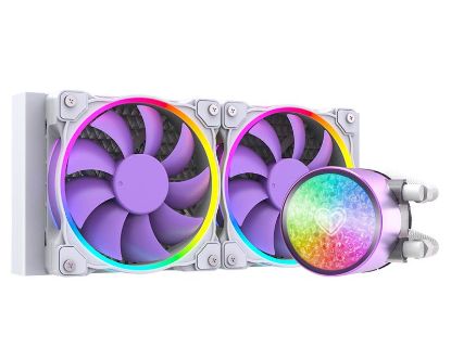  Зображення Система водяного охолодження ID-Cooling Pinkflow 240 Diamond Purple 