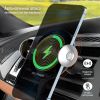  Зображення Автотримач з бездротовою зарядкою для смартфону ColorWay AutoSense Car Wireless Charger 2 15W Black (CW-CHAW036Q-BK)) 