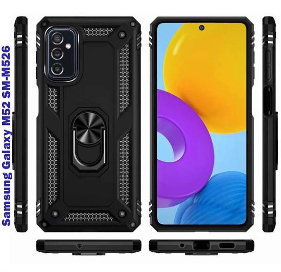  Зображення Чохол-накладка BeCover Military для Samsung Galaxy M52 SM-M526 Black (707116) 