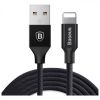  Зображення Кабель Baseus Yiven USB-Lightning, 1.8м Black (CALYW-A01) 