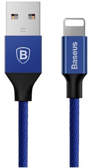  Зображення Кабель Baseus Yiven USB-Lightning, 1.8м Navy Blue (CALYW-A13) 