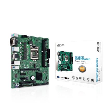  Зображення материнська плата s1200/2DDR4/VGA/DVI/HDMI/DP/3PCI e/1PCI/1M.2 PRO H510M-C/CSM 