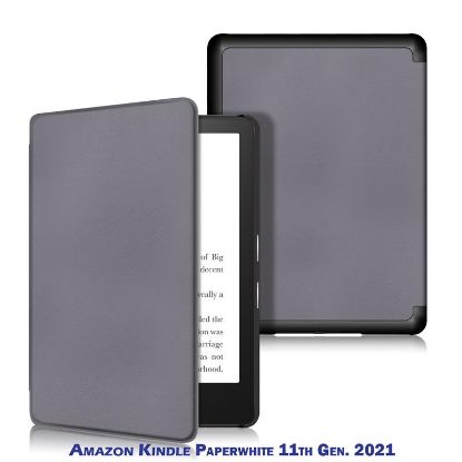  Зображення Чохол до електронної книги BeCover Smart Case Amazon Kindle Paperwhite 11th Gen. 2021 Gray (707205) 