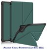  Зображення Чохол-книжка BeCover Ultra Slim Origami для Amazon Kindle Paperwhite 11th Gen. 2021 Dark Green (7072 