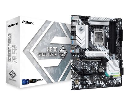  Зображення Материнська плата ASRock H670 Steel Legend Socket 1700 