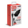  Зображення Зарядное устройство Colorway 1USB AUTO ID 2A (10W) Black + Кабель Type C 1м Black 
