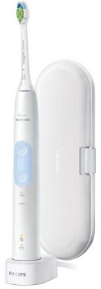  Зображення Щітка зубна елекр. Philips, Sonicare ProtectiveClean 4500, 62т. колеб/хв, насадок-1, футляр, білий 