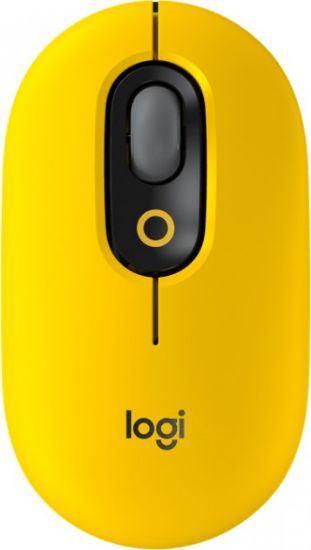  Зображення Мишка бездротова Logitech POP Mouse Bluetooth Blast Yellow (910-006546) 