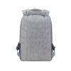  Зображення Рюкзак 15.6" RivaCase 7562 Grey/Dark blue (водовідштовхувальний, антизлодій, Сірий з синім)) 