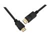  Зображення Кабель мультимедійний DisplayPort to HDMI 1.8m ProLogix (PR-DP-HDMI-P-02-30-18m) 