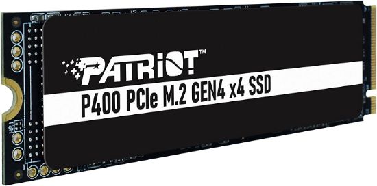  Зображення Твердотільний диск M.2   512GB  Patriot P400  (PCIe 4.0 x4, Up to 5000 / 3300MB/s)) 