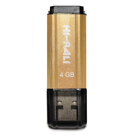  Зображення Флеш-накопичувач USB 4GB Hi-Rali Stark Series Gold (HI-4GBSTGD) 