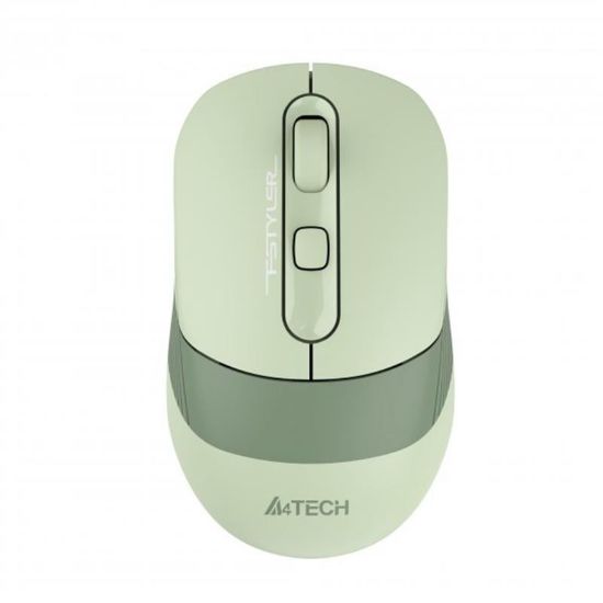  Зображення Мишка бездротова A4-Tech Fstyler FB10C Matcha Green 