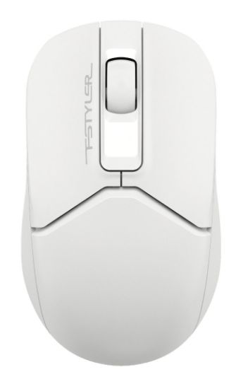  Зображення Мишка бездротова A4-Tech Fstyler FB12 White 