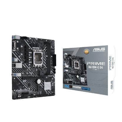  Зображення Материнська плата Asus Prime H610M-E D4-CSM Socket 1700 