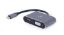  Зображення Перехідник USB-C to HDMI/VGA, 4К 30Hz Cablexpert (A-USB3C-HDMIVGA-01) 