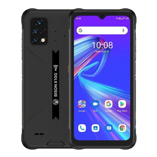  Зображення Смартфон Umidigi Bison X10G NFC 4/64GB Dual Sim Hack Black_ 