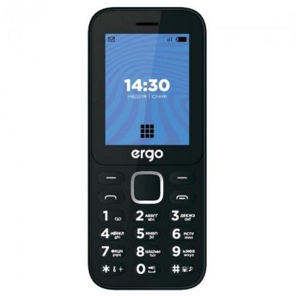  Зображення Мобільний телефон ERGO E241 Dual Sim (чорний) 