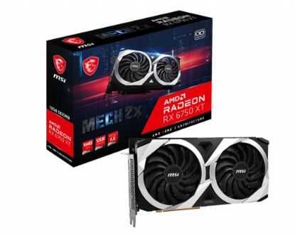  Зображення Відеокарта AMD Radeon RX 6750 XT 12GB GDDR6 MECH 2X MSI (Radeon RX 6750 XT MECH 2X 12G OC) 