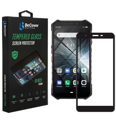  Зображення Захисне скло BeCover для Ulefone Armor X3/X5 Black (707318) 