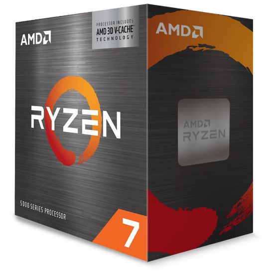  Зображення Центральний процесор AMD Ryzen 7 5800X3D 8C/16T 3.4/4.5GHz Boost 96Mb AM4 105W w/o cooler Box 