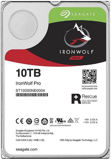  Зображення Накопичувач HDD SATA 10.0TB Seagate IronWolf Pro NAS 7200rpm 256MB (ST10000NE000) 