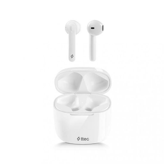  Зображення Bluetooth-гарнітура Ttec AirBeat Lite 2 White (2KM137B) 