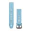  Зображення Ремінець для Garmin QuickFit 20 Smooth Silicone Band Blue (QF20-SMSB-BLUE) 