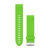  Зображення Ремінець для Garmin QuickFit 20 Smooth Silicone Band Green (QF20-SMSB-GRN) 