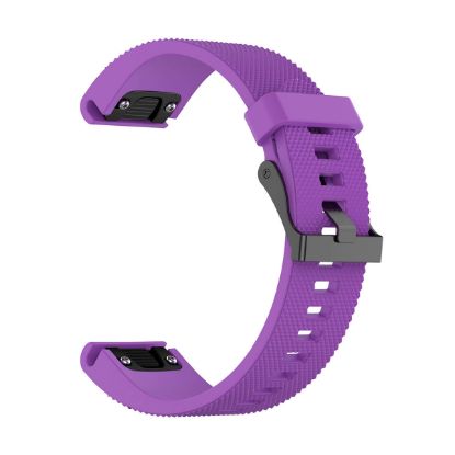  Зображення Ремінець для Garmin QuickFit 20 Dots Silicone Band Purple (QF20-STSB-PURP) 