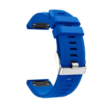  Зображення Ремінець для Garmin QuickFit 22 Dots Silicone Band Blue (QF22-DTSB-BLUE) 