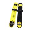  Зображення Ремінець для Garmin Universal 16 2Colors Silicone Band Yellow/Black (U16-2CLR-YLBK) 