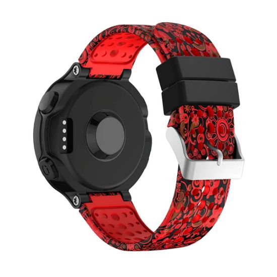  Зображення Ремінець для Garmin Universal 16 Camouflage Silicone Band Red (U16-CFSB-RED) 