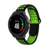  Зображення Ремінець для Garmin Universal 16 Nike-style Silicone Band Black/Green (U16-NSSB-BKGN) 