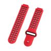  Зображення Ремінець для Garmin Universal 16 Nike-style Silicone Band Red/Black (U16-NSSB-RDBK) 