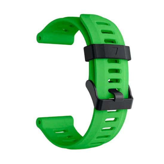  Зображення Ремінець для Garmin QuickFit 26 Smooth Silicone Band Green (U26-SMSB-GRN) 