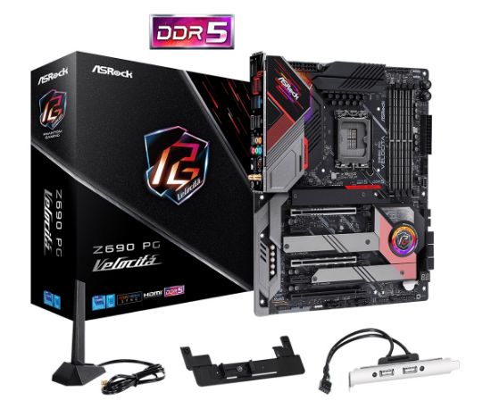  Зображення Материнська плата ASRock Z690 PG Velocita Socket 1700 