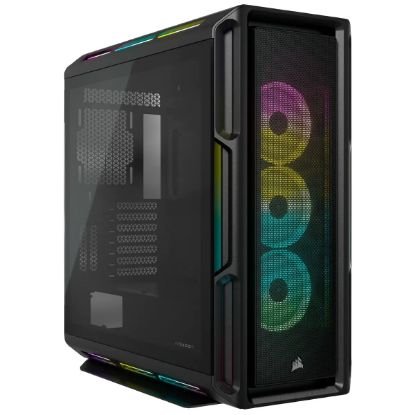  Зображення Corsair iCUE 5000T RGB Tempered Glass Mid-Tower Smart Case, Black, EAN: 0840006645160 