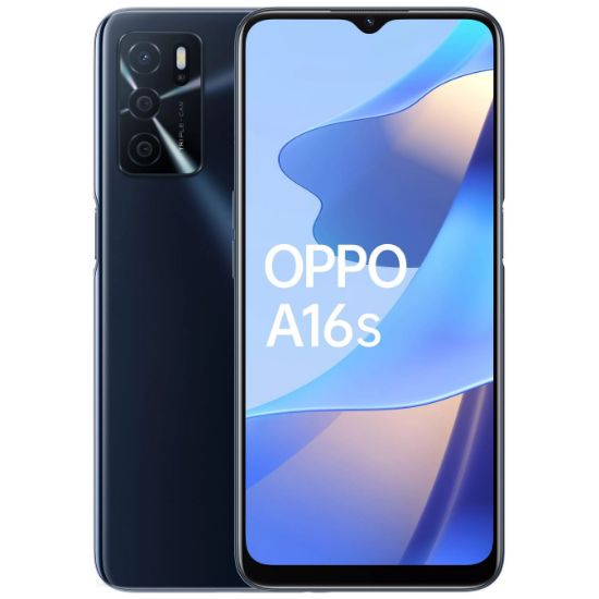  Зображення Смартфон Oppo A16S 4/64GB Dual Sim Crystal Black_ 