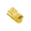  Зображення Конектор RJ 45 Merlion (RJ45ML-YW/05358) Cat. 5 UTP, Yellow, 100 шт/уп 