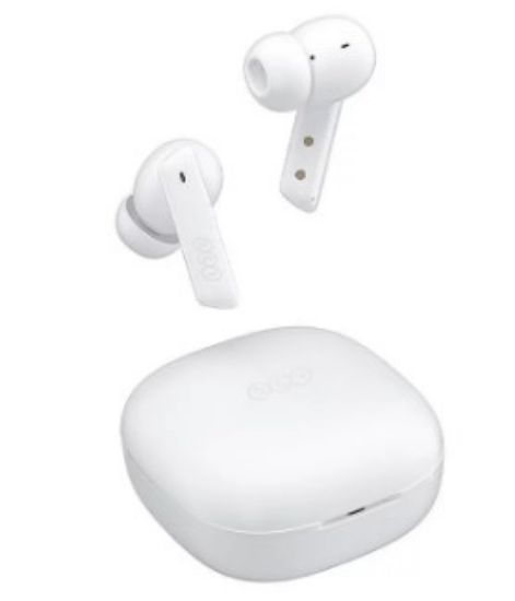  Зображення Bluetooth-гарнітура QCY MeloBuds HT05 White_ 