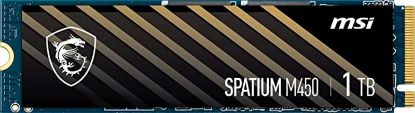  Зображення Накопичувач SSD 1TB MSI Spatium M450 M.2 2280 PCIe 4.0 x4 NVMe 3D NAND TLC (S78-440L690-P83) 