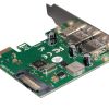  Зображення Контролер Frime NEC720202 (ECF-PCIEtoUSB007.LP) PCI-E-2xUSB3.0+USB3.0 Type-C 