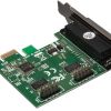  Зображення Контролер Frime AX99100 (ECF-PCIto2S1PAX99100.LP) PCI-E-2xRS232+1xLPT 