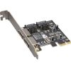  Зображення Контролер Frime ASM1061 (ECF-PCIEto2.2SATAIII.LP) PCI-E-2xеSATA+2xSATA III 