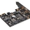  Зображення Контролер Frime ASM1061 (ECF-PCIEto2SATAIII.LP) PCI-E-2xSATA III 