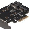  Зображення Контролер Frime (ECF-PCIEtoSSD001.LP) PCI-E-M.2 (B&M Key) NGFF 