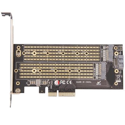  Зображення Контролер Frime (ECF-PCIE2.4sRAID002.LP) PCI-Eх2 RAID ESATAIII/SATAIII 6GBPS, 88SE9230 
